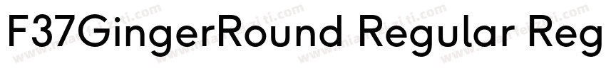 F37GingerRound Regular Regular字体转换